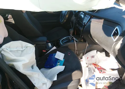 2016 Nissan Rogue Sv z USA, uszkodzony, nr VIN KNMAT2MV5GP663191